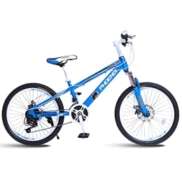 FUFU vélo FUFU Vélo De Montagne 20inch, équipement à 21 Vitesses, Amortisseur à Fourche Avant, Vélo pour Enfants, 2 Couleurs(Color:Bleu)