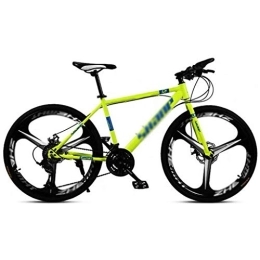 GAOTTINGSD Vélos de montagnes GAOTTINGSD Vélo de Montagne Adulte VTT Vélo de Route VTT Homme 21 Vitesse 24 / 26 Pouces Roues for Adultes Femmes (Color : Green, Size : 24in)