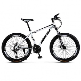 GAOTTINGSD Vélos de montagnes GAOTTINGSD Vélo de Montagne Adulte Vélo VTT Adulte Hommes VTT Lumière Route Vélos Femmes 26 Pouces Roues réglable Vitesse Double Frein à Disque (Color : White, Size : 21 Speed)