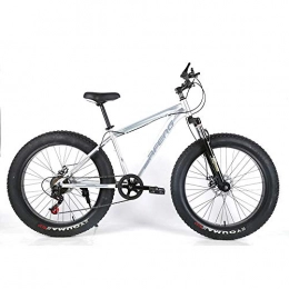 HJ Vélos de montagnes hj VTT, 26 Pouces en Alliage D'aluminium Vitesse Variable Neige Plage Vlo 4.0 Widen Montagne 21 Vitesse Vlo De Montagne