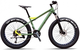 IMBM Vélos de montagnes IMBM 27-Speed ​​Mountain Bikes, Professionnel 26 Pouces Adulte Fat Tire Hardtail VTT, Cadre en Aluminium Suspension Avant Tout-Terrain Bicyclette