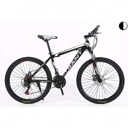 JF-XUAN vélo JF-XUAN vélo Sports de Plein air Unisexe VTT, Suspension Avant, 2130 Vitesses, Roues 26 Pouces, 17 Pouces en Acier avec HighCarbon Cadre Freins à Disque Double (Color : Black, Size : 21 Speed)