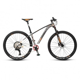 JKCKHA Vélos de montagnes JKCKHA Vélo De Montagne pour Adulte Sport and Expert, Roues De 29 Pouces, Cadre en Alliage D'aluminium, Semi-Rigide Rigide, Freins À Disque Hydrauliques, Vélo De Montagne Tout-Terrain, Orange