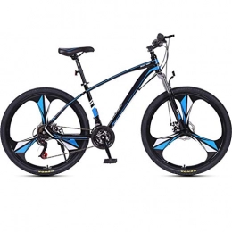 JXJ Vélos de montagnes JXJ 24 / 27.5 Pouces VTT Vélo, 3 Cutter 24 Vitesses Vélo de Montagne Tout Suspendu en Acier à Haute Teneur en Carbone avec Double Frein à Disque, pour Hommes et Femmes