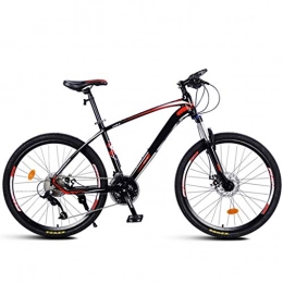 JXJ Vélos de montagnes JXJ 26 / 27.5 Pouces VTT Vélo pour Adultes, 27 Vitesses Vélo de Montagne Tout Suspendu Double Frein à Disque