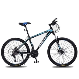 Kays Vélos de montagnes Kays VTT Vélo de Montagne 26" Hors Route De Montagne Vélos 24 / 27 / 30 for Adultes Vitesse Variable Teens Vélo en Aluminium Léger en Alliage Cadre (Color : Blue, Size : 24speed)