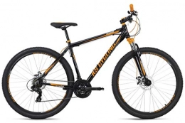 KS Cycling Vélos de montagnes KS Cycling Mixte - Vélo VTT Hardtail 29" Compound Noir / Orange RH 51cm 29
