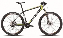 Legnano Vélos de montagnes Legnano vélo 700 Moena 27, 5 "Carbon UD 2 x 10 V Noir Taille 48 Vert (VTT ammortizzate) / Bicycle 700 Moena 27, 5 UD Carbon 2 x 10 V Size 48 Black Green (VTT Front Suspension)