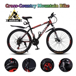 Logo Vélos de montagnes Logo Femmes Vlo De Montagne Adulte Roues 26 Pouces Sige Rglable Vlos De Sentier De Montagne en Acier Haute Teneur en Carbone Vlo 21 Vitesses Suspension Complte VTT Freins Double Disque