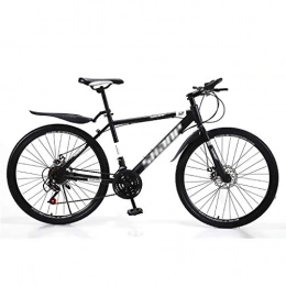 LWZ vélo LWZ 26 Pouces VTT 24 Vitesses siège de vélo Adulte vélos de Route réglables Double Frein à Disque VTT en Acier à Haute teneur en Carbone