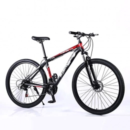 MAG.AL vélo MAG.AL Adulte VTT Vélos, D'extérieur Sport Rayons VéLo De Montagne, Double Frein à Disque VéLos De Route, 29 Pouces Mountain Bike, pour La Ville Et Les Trajets Quotidien, C, 24 Vitesses