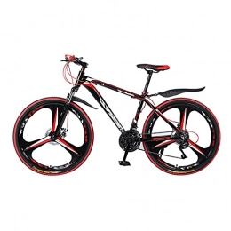 MAG.AL Vélos de montagnes MAG.AL Adulte VTT Vélos, Lumière Double Frein à Disque VéLo De Montagne, 26 Pouces Mountain Bike, Cadre en Alliage D'aluminium Mountain Bike pour Filles, garçons, Hommes et Femmes, C, 24 Vitesses