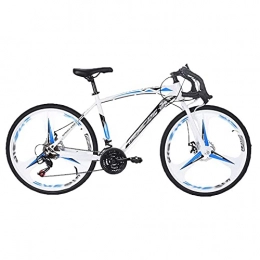 MAG.AL Vélos de montagnes MAG.AL Courses Adulte VéLo De Montagne, Sport Poids Léger D'extérieur VTT, Double Frein à Disque VéLos De Route Mountain Bike, Vélo pour Garçons, Filles, Femme et Homme, Blanc