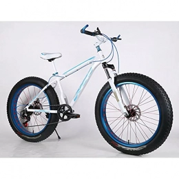 MAG.AL Vélos de montagnes MAG.AL Gros Pneu 4.0 VéLo De Montagne, Cadre Alliage D'aluminium VéLos De Route, VTT Adulte, Double Frein à Disque Mountain Bike, Vélo pour Garçons, Filles, Femme et Homme, D