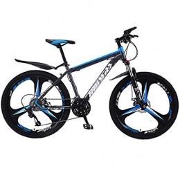 MAG.AL Vélos de montagnes MAG.AL VTT Adulte Sport, 3 Rayons VéLo De Montagne pour Femme et Homme, Cadre en Acier Double Frein à Disque Mountain Bike, 26 Pouces 30 Vitesses Vélo d'extérieur