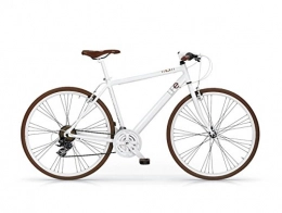 MBM Vélos de montagnes MBM Life 28" Velge Frein pour homme Blanc 58 cm