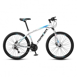 MDZZYQDS Vélos de montagnes MDZZYQDS 24 Pouces VTT MTB, 21 Vitesses Fourche à Suspension VTT Cadre en Acier au Carbone Haute résistance avec Double Frein à Disque Convient à partir de 130-170 cm, Unisexe