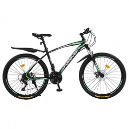 MJL Vélos de montagnes MJL Vlo de Plage, Vtt Adulte 24 Pouces, Double Frein Disque Vlo de Route Vitesse Variable, Vlos de Piste En Acier Haute Teneur En Carbone, Wo, A, 24 Vitesses, B, 30 Vitesses