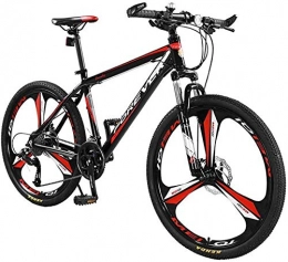 Mnjin Vélos de montagnes Mnjin Vlo de Route Une Roue Amortisseur pour Fourche Avant Double Disque de Freins pour Hommes et Femmes tudiants Vlo Tout Terrain 26 Pouces 27 Changement de Vitesse