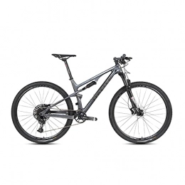 MRWW vélo MRWW VTT Vélo De Montagne en Fibre De Carbone, Vélo À Queue Souple, Amortisseurs Avant Et Arrière, Vélos De Cross-Country, Vélos De Montagne pour Hommes Et Femmes, e