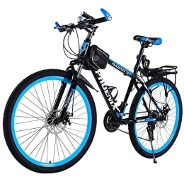 Mu Vélos de montagnes MU Montagne Course Lumière Des Jeunes Étudiants Adultes Hommes Et Femmes Vélo Vélo Hors Route De Vélo À Vitesse Variable D'Absorption De Choc, B, 26 pouces