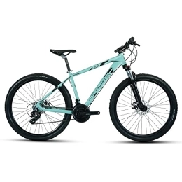 MYLAND Vélos de montagnes MYLAND Altura 27, 1, 1 27, 5" 100 mm 21 V Bleu Taille S (VTT amortissé)