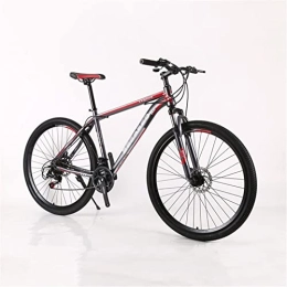 QCLU Vélos de montagnes QCLU Vélo de Montagne 29 Pouces, Suspension Totale des Hommes et des Femmes à 30 Vitesses Vélos à chaîne à 30 Vitesses, Trekking Vélo Hommes Bike Girls Vélo (Color : Red, Taille : 24-Speed)