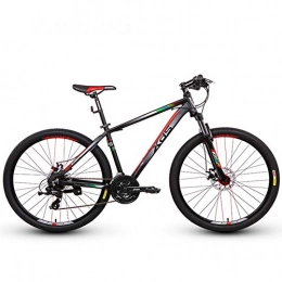 QMMD Vélos de montagnes QMMD Hommes / Femmes Vélo VTT, 27.5 Pouces Vélo de Montagne, Aluminium Cadre Vélo De Montagne, Adulte 24 Vitesses Suspension Avant Véhicule Tout Terrain, 27.5 inch Green, 24 Speed