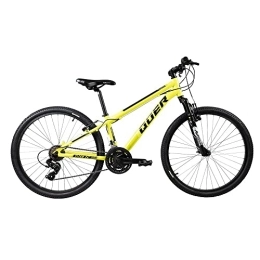 Quer vélo QUER Titan 26 NUMÉRO 2 26", Aluminium, 21 Vitesses, Frein V-Brake, Fourche (Yellow-Black, XXS13)