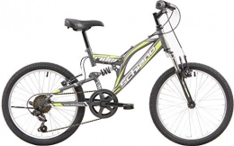 Schiano Vélos de montagnes Schiano Rider 20 Pouces 35 cm Garon 6SP V-Brake Anthracite / Vert