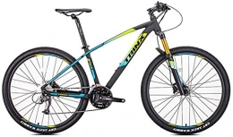 Suge Vélos de montagnes Suge Adulte Mountain Bikes, 27 Vitesses 27.5 Pouces Big Roues vlo Alpin, Cadre en Aluminium, VTT, Vlos Anti-Slip, Orange (Color : Green)