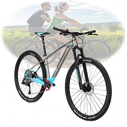 Tbagem-Yjr Vélos de montagnes Tbagem-Yjr Adulte 29"VTT À Rayons Roue Vélo De Plage Double Frein À Disque Vélos en Alliage D'aluminium Vélo Tout-Terrain 13 Vitesses VTT Bleu