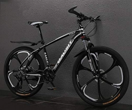 Tbagem-Yjr Vélos de montagnes Tbagem-Yjr Hardtail Mountain Bikes for Les Hommes Et Les Femmes, 26 Pouces Adultes Vélo Vélo Route De La Ville (Color : Black White, Size : 30 Speed)