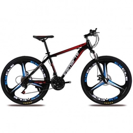 Tbagem-Yjr vélo Tbagem-Yjr Mountain Bike Cadre en Acier 26 Pouces Riding Suspension Double Amortisseur Vélo VTT (Color : Black Red, Size : 21 Speed)