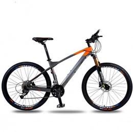 Tbagem-Yjr Vélos de montagnes Tbagem-Yjr VTT Hommes 27, 5 Pouces Ville De Banlieue Hardtail Ville Vélo De Route for Les Adultes (Color : Gray Orange)