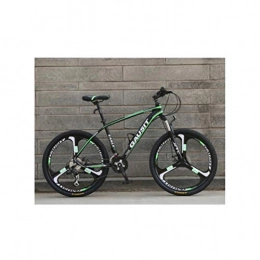 Tbagem-Yjr Vélos de montagnes Tbagem-Yjr VTT Vélo De Route De La Ville, Frein À Disque Double Vitesse Variable Freestyle BMX Bikes (Color : Green, Size : 30 Speed)