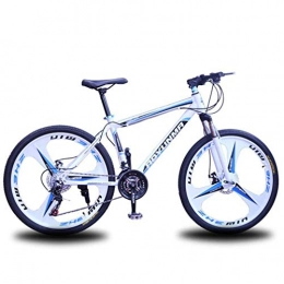 Tbagem-Yjr Vélos de montagnes Tbagem-Yjr Vélos De Montagne De Roues De 20 Pouces, Vélo De Route De Ville De Vitesse Variable Faisant du Vélo Unisexe (Color : Blue and White, Size : 21 Speed)