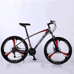 VANYA vélo VANYA Ultraléger en Alliage d'aluminium de vélo de Montagne 24" 26"21 Vitesse d'absorption de Choc Hors Route mâle et Femelle de vélos, Rouge, 26inches