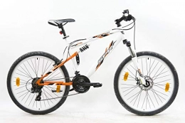 VTT vélo VTT 26'' Tout Suspendu - 21 Vitesses Shimano RD-TX800 - HEDSET - Frein A Disque