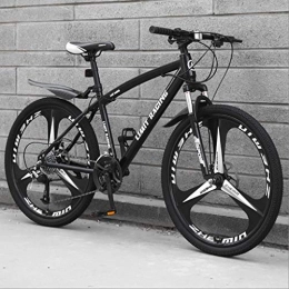 GXQZCL-1 Vélos de montagnes VTT, vlo tout terrain, VTT, Vlos Hardtail Montagne, Cadre en acier au carbone, double disque de frein et verrouillage de la fourche avant, roue 26 pouces MTB Bike ( Color : C , Size : 27-speed )
