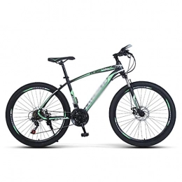 Kays vélo VTT Vélo Adulte pour homme et femme Vélo De Montagne Cadre De Suspension Complète 21 / 24 / 27 Vitesse Strifter 26 Pouces Roues Dual-disque Freins Bocaux Pour Hommes Femme Adul(Size:21 Speed, Color:Vert)