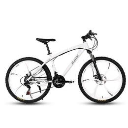 Mrzyzy Vélos de montagnes VTT, Vélo de montagne, vélo tout suspendu de 24 pouces, vélos tout-terrain en acier au carbone, vélo de route 21 / 24 / 27 vitesses, vélo de montagne pour jeunes et adultes ( Color : 10 , Size : 24 SPEED )