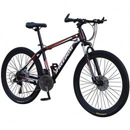 WJJ Vélos de montagnes Vélo 26 Pouces Montagne, Alliage Vélo Vélo À Variable Adulte Big Wheels Frein De Montagne, Suspension Complète VTT Double Disque Safty Sentier Sentier Bike Pliant Vélotoad Bicyclettes, D