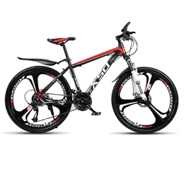 GAOTTINGSD Vélos de montagnes Vélo de Montagne Adulte VTT Vélo Route Vélos Adulte Ados Ville Shock Absorber vélo VTT Vitesse réglable for les hommes et les femmes double frein à disque ( Color : Red-26in , Size : 30 speed )