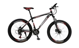 YQ&TL vélo Vélo de montagne adulte, vélo de piste de montagne vélos tout-terrain en alliage d'aluminium, 26 pouces 21 vitesses vélo à suspension complète vtt engrenages freins à double disque vélo de montagne D