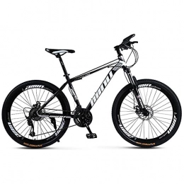 M-YN Vélos de montagnes Vélo De Montagne, Sports De 26 Pouces Haute Vélo Vtt En Acier Au Carbone à Haute Teneur En Carbone, Bord De Roue En Aluminium, Dérailleur Arrière 21 / 27 / 27 Vitesses, Adapté A(Size:21speed, Color:Noir)