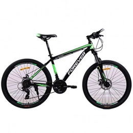 WYLZLIY-Home Vélos de montagnes Vélo De Montagne VTT Vélo de Montagne 26" Mountain Bicycles 24 Vitesses Unisexe VTT Vélo Léger En Alliage D'aluminium Cadre Suspension Avant À Double Disque De Frein Tout-Terrain Bike Vélo De Montagne