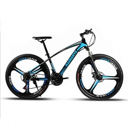 WYLZLIY-Home vélo Vélo De Montagne VTT Vélo de Montagne 26 pouces de montagne Vélos Ravine en acier au carbone Vélo Unicité roue Suspension double disque de frein avant 21 24 27 vitesses Tout-Terrain Bike Vélo De Monta