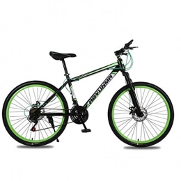 WYLZLIY-Home vélo Vélo De Montagne VTT Vélo de Montagne 26" Vélos de montagne, montagne vélos avec double frein à disque et suspension avant, 21 vitesses, cadre en acier au carbone Tout-Terrain Bike Vélo De Montagne VT