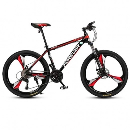 WYLZLIY-Home vélo Vélo De Montagne VTT Vélo de Montagne 26inch Mountain Bike, en acier au carbone cadre Bicycles dur queue, double frein à disque et suspension avant, 24 Vitesse Tout-Terrain Bike Vélo De Montagne VTT